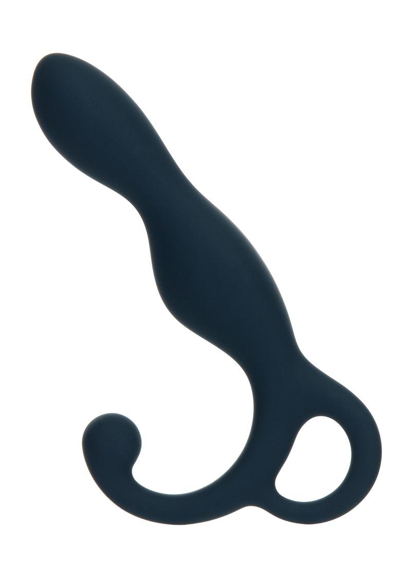 LUX Active LX1 Rechargeable Silicone Anal Trainer with Bullet - Navy - Imagen 2