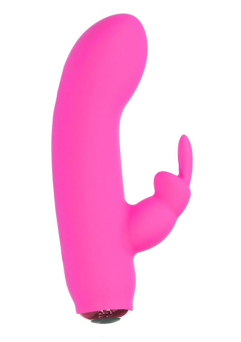 PowerBullet Alice's Bunny Recargable Silicone Rabbit vibrador - Pink - Imagen 2