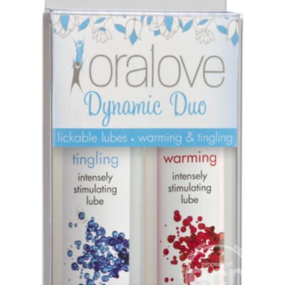 Oralove Dynamic Duo Lic Warming / Tingling Water Lubricant 1oz