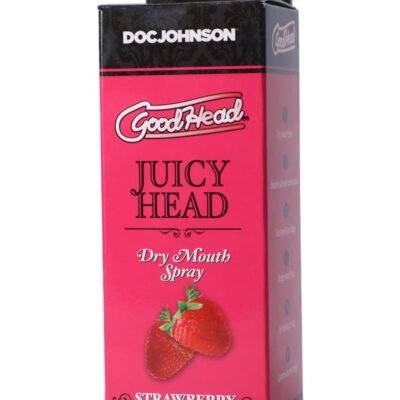 Juguete íntimo Doc Johnson - GoodHead Juicy Head Dry Mouth Spray - Sweet Strawberry 2oz