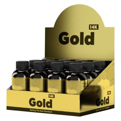 Rhino Gold 14k - Liquid Shots 2oz Bottles