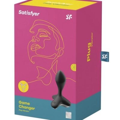 Game Changer Rechargeable Silicone Plug anal- Black