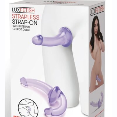 Arnés strap-on Electric Novelties - Lux Fetish Strapless Strap-on - Purple