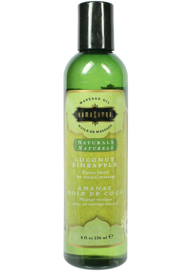 Kama Sutra Naturals Aceite de masaje Coconut Pineapple 8oz