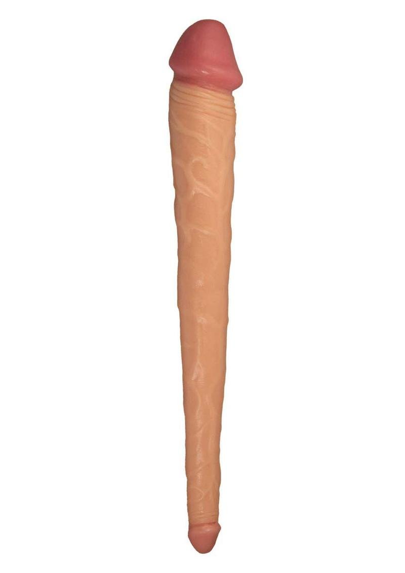 Hero dildo doble 14in - Vanilla