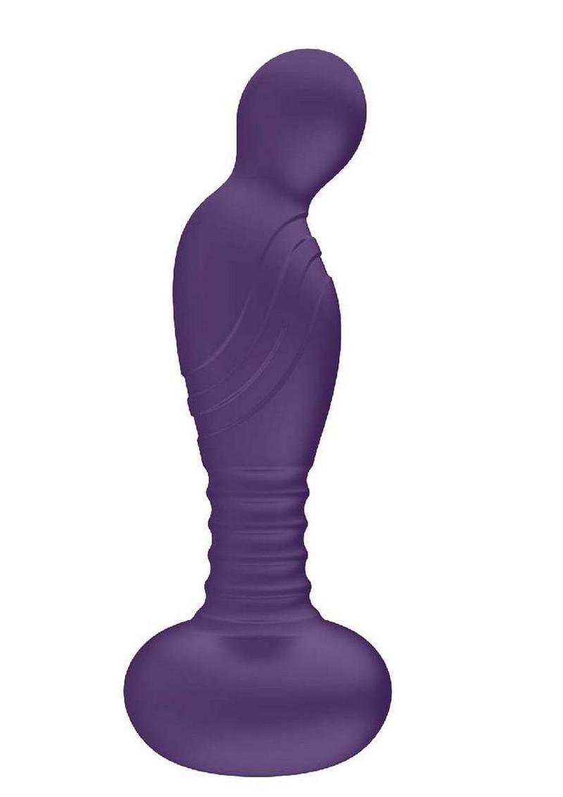 The Royal P-Spot Pleasure Rechargeable Silicone Estimulador de prĂ³stata - Purple - Imagen 2