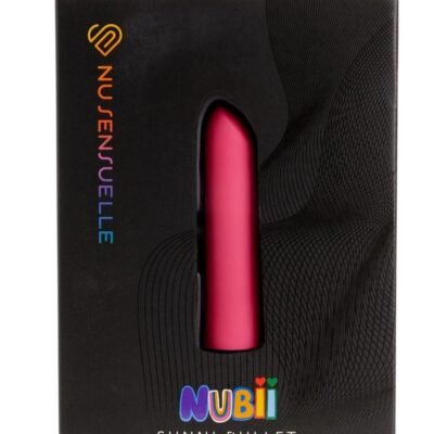 Sunni Nubii Rechargeable Silicone Heating Bala vibradora - Pink