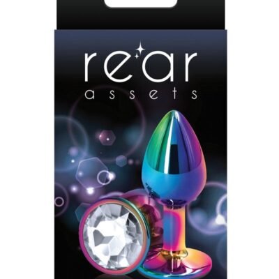Rear Assets Multicolor Plug anal - Small - Clear