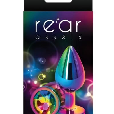 Rear Assets Multicolor Plug anal - Med - Rainbow