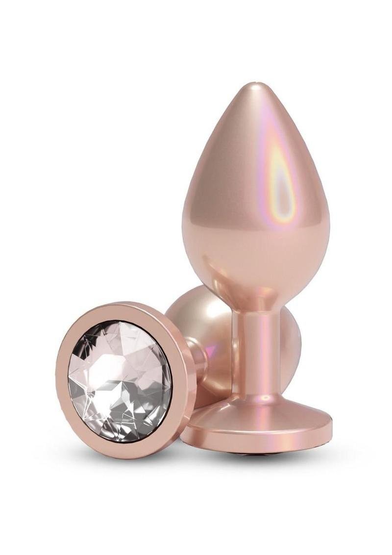 Rear Assets Chrome Plug anal - Medium - Tan - Imagen 2