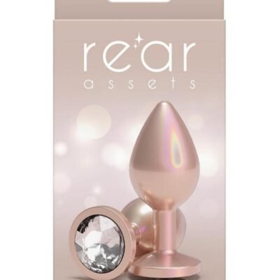 Rear Assets Chrome Plug anal - Medium - Tan