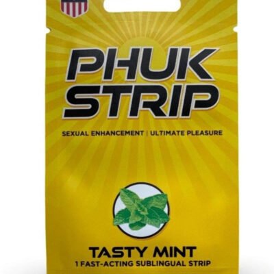 Láminas de Rendimiento Sexual Masculino: EnergÃa y Frescura Al Instante Phuk Mint Strip for Men