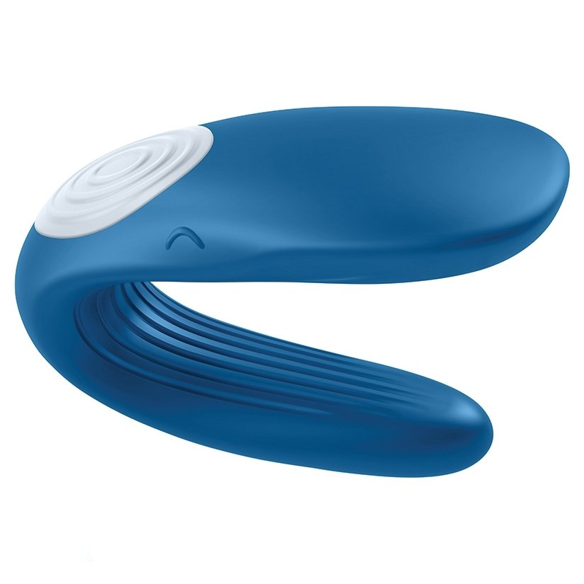 Satisfyer Double Whale Partner Vibrator-Blue - Imagen 2