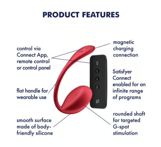 Satisfyer Shiny Petal-Red - Imagen 2