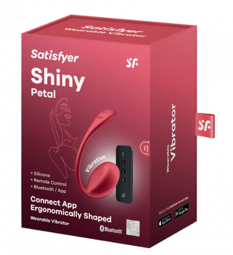 Satisfyer Shiny Petal-Red