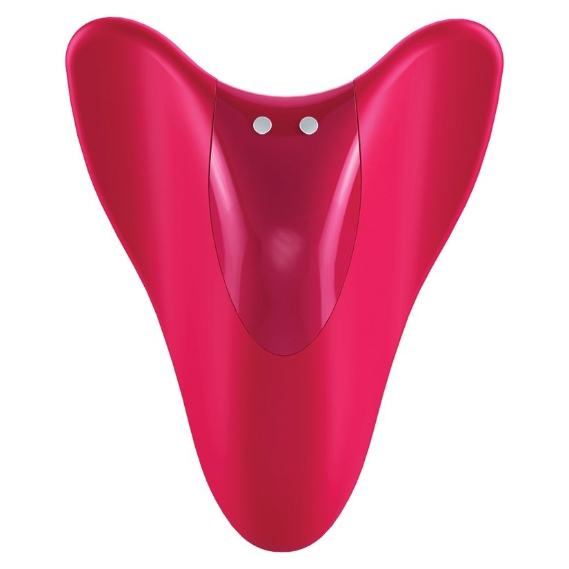Satisfyer High Fly Finger Vibrator-Red - Imagen 3
