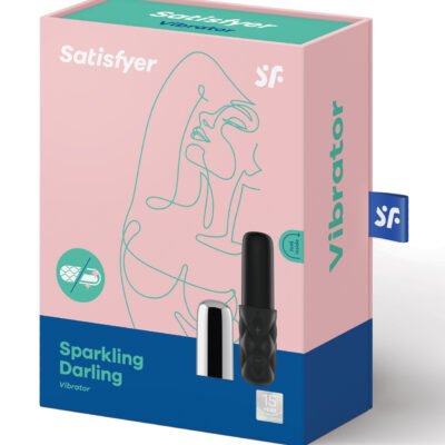 Satisfyer Mini Sparkling Darling - Black/Silver