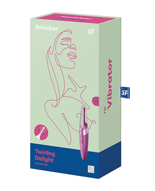 Satisfyer Stimulador Recargable Satisfyer Twirling Delight - Ros