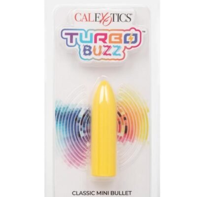Bala vibradora CalExotics - Turbo Buzz Classic Rechargeable Mini Bullet - Yellow