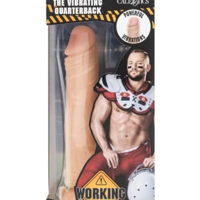 Vibrador CalExotics - Working Stiff The Vibrating Quarterback Rechargeable Dildo - Vanilla