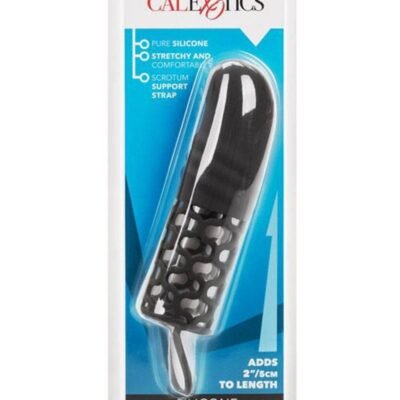 Extensor peneano CalExotics - Silicone Penis Extender 2in- Black