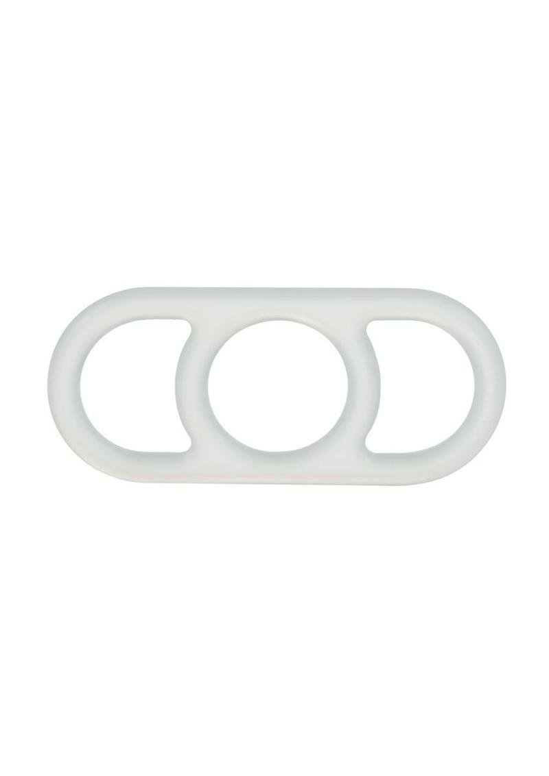 Dr. Joel Kaplan Pump Erection Enhancer Silicone Cock Ring - Clear - Imagen 2