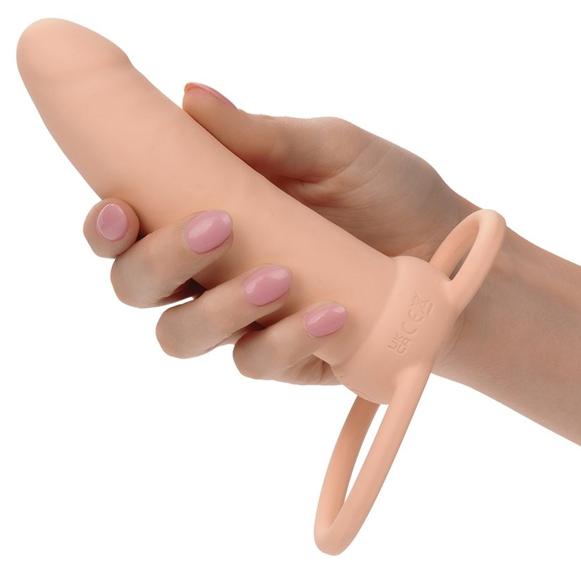 Performance Maxx Rechargeable Thick Dual Penetrator-Ivory - Imagen 3