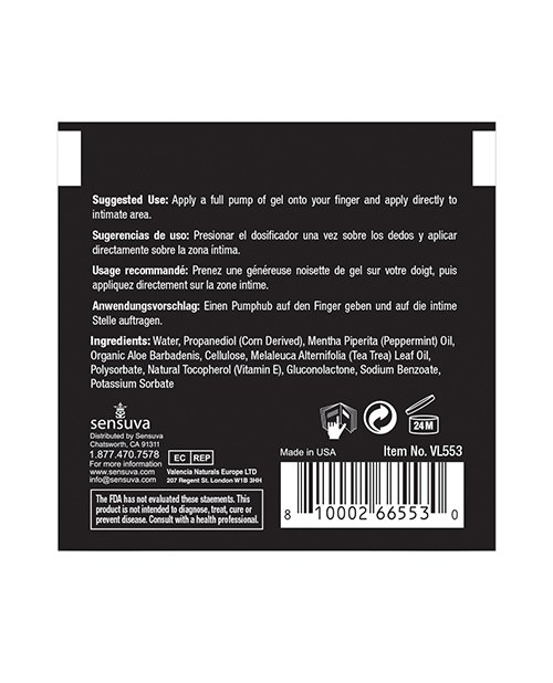 Tush Tingle Anal Stimulation Gel - 6 ml Single Use Packet - Imagen 2