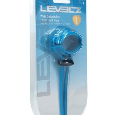 Levelz Detachable  Silicone Lasso Cock Ring - 5mm - Teal