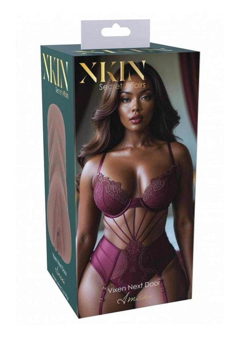 XKIN Secret Affairs Imani Medium Masturbador - Pussy - Chocolate