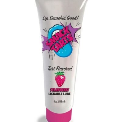 Smack Tarts Lickable Oral Gel Lubricante 4oz - Strawberry