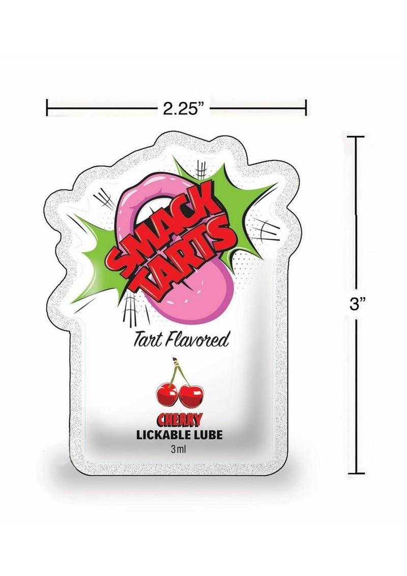 SMACK Tarts Lickable Lube 3ML - Cherry - Imagen 2