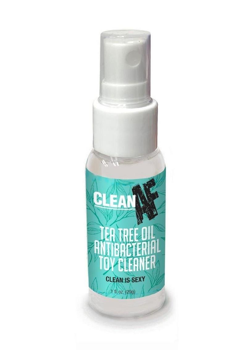 Clean AF Sex Toy limpiador en spray 1oz - Tea Tree