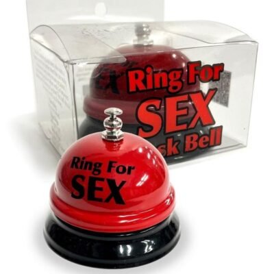 Ring The Bell for Sex Desk campana - Red/Black
