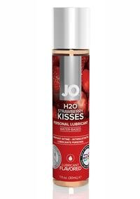 JO H2O Water Based Flavored Lubricante íntimo Strawberry Kisses 1oz