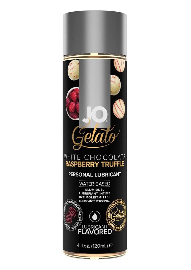 JO Gelato Water Based Lubricante intimo White Chocolate Raspberry 4oz