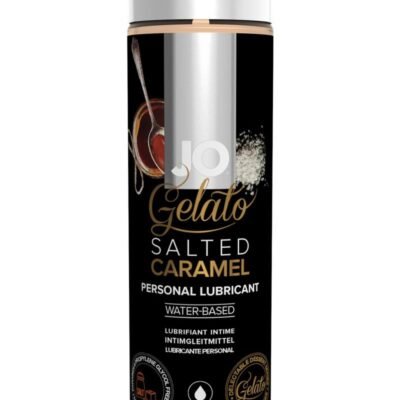 JO Gelato Water Based Flavored Lubricante intimo Salted Caramel 4oz