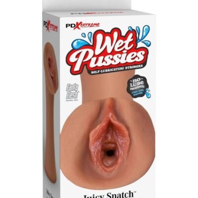 Masturbador Pipedream Products - PDX Extreme Wet Pussies Juicy Snatch Self Lubricating Stroker - Caramel