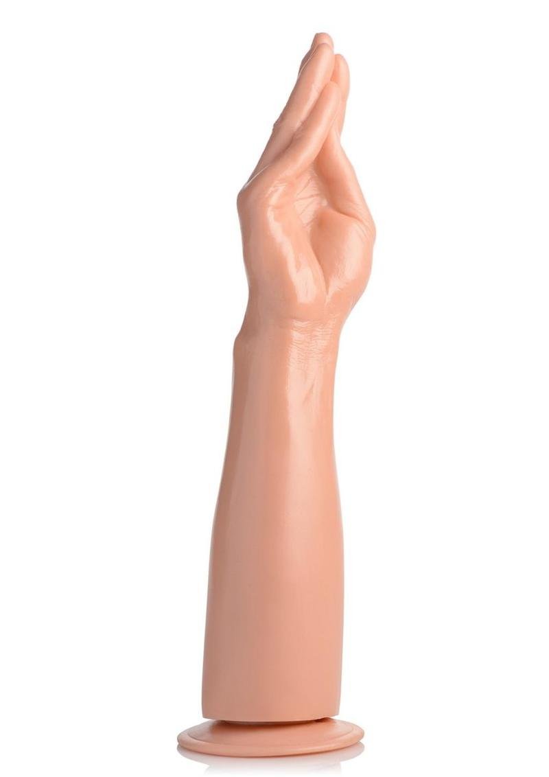 Master Series The Fister Hand and Forearm 15in Dildo - Vanilla - Imagen 2