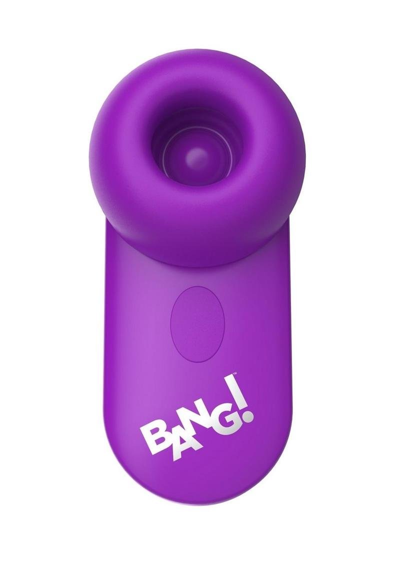 Bang! Mini Clitoral Silicone Recargable Estimulador - Purple - Imagen 2