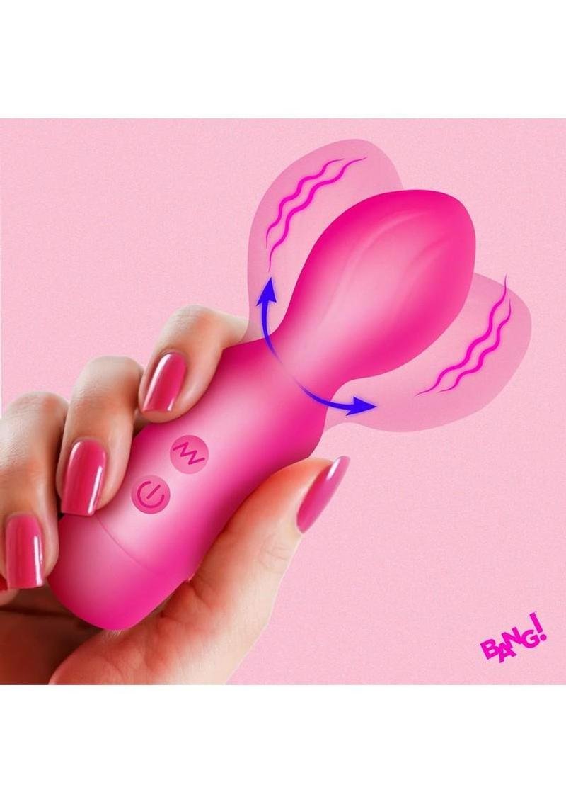 Bang! 18X Vibrador Silicone Mini Wand - Pink - Imagen 2