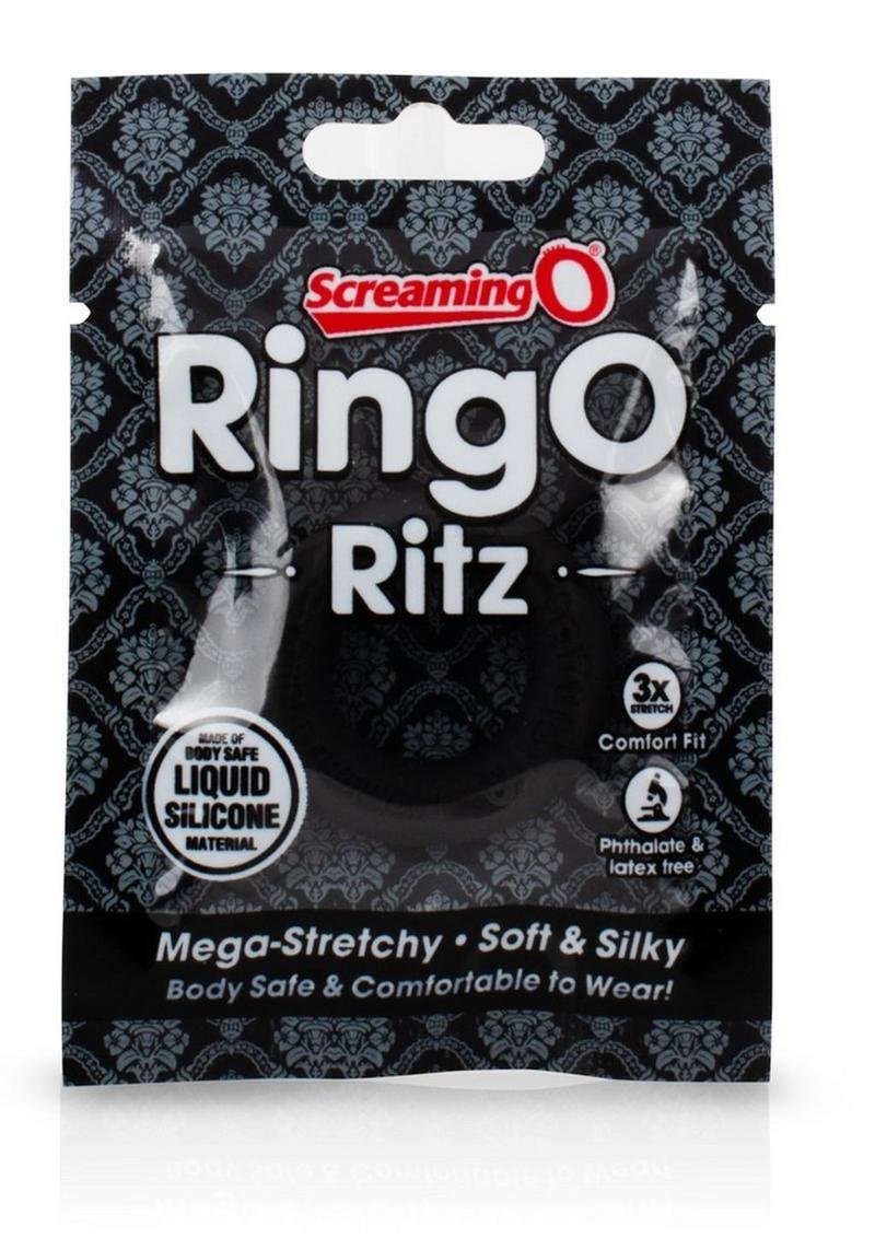 RingO Ritz Individual anillo Silicone - Black
