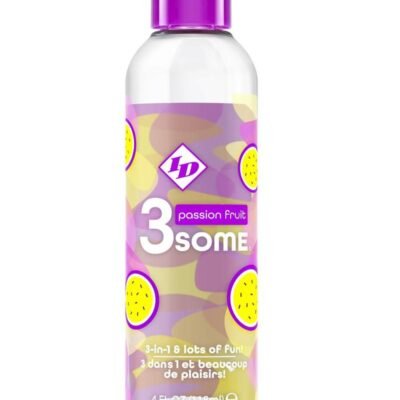 Lubricante íntimo ID Lubricants - ID 3 Some 3-in-1 Multi Use Flavored Lubricant Passion Fruit 4oz