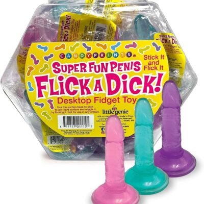 Candyprints Super Fun Penis Flick A Dick - Assorted Colors
