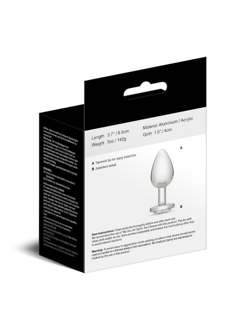 ME YOU US Crystal Jewels - Large - Clear - Imagen 4