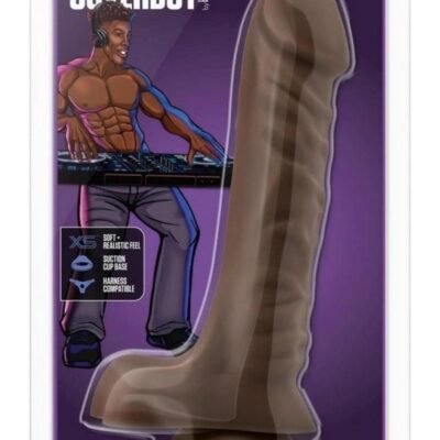 Coverboy The DJ Dildo 9in - Chocolate