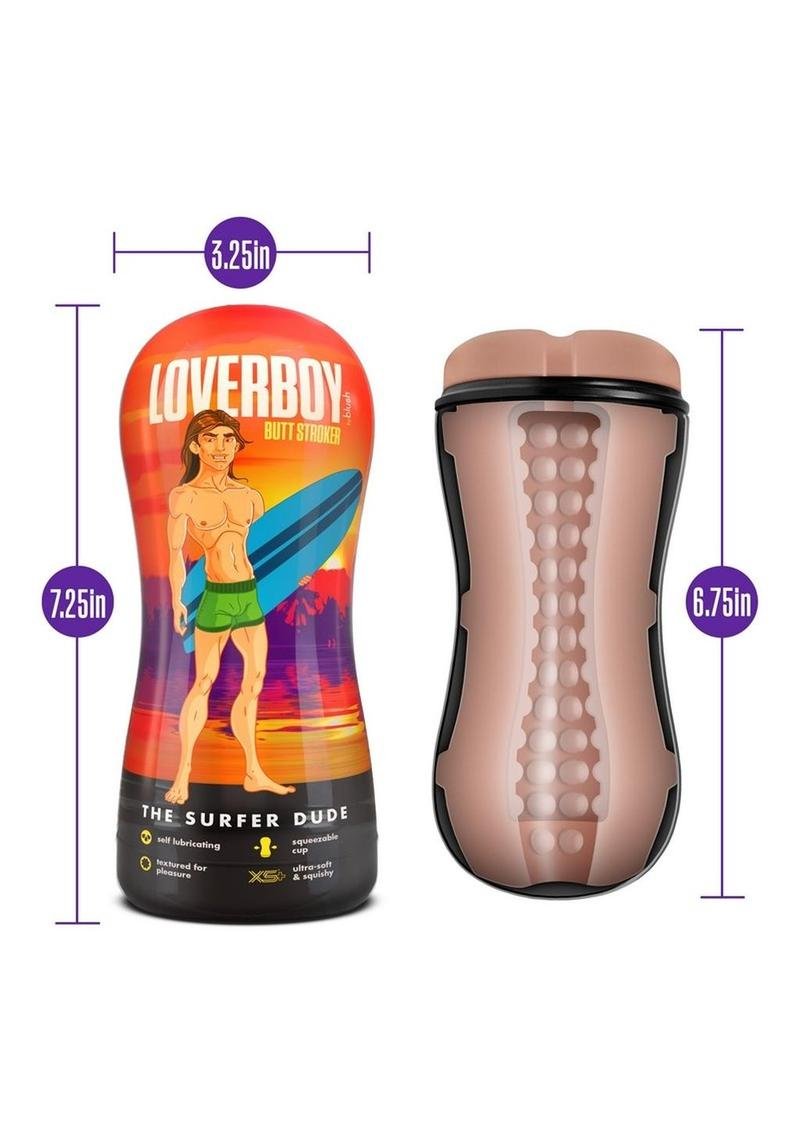 Coverboy The Surfer Dude Self Lubricating Anal Pocket Stroker - Vanilla - Imagen 2