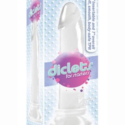 The 9's - Diclets Jelly Dildo 7in - Clear