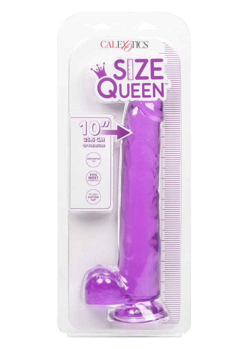 Size Queen Dildo – 10in – Purple