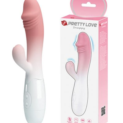 Pretty Love Snappy - Vibrador Rabbit de Doble Estimulación 7.5" - Rosa